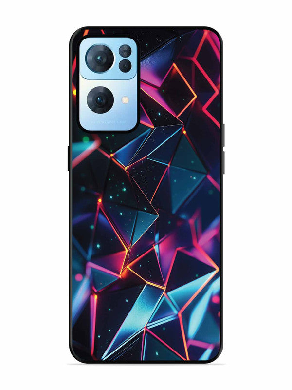 Oppo RENO 7 Pro 5G 3D Abstract Polygon