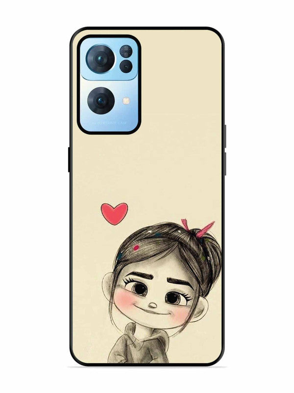 Oppo RENO 7 Pro 5G Cute Girl Looking at You