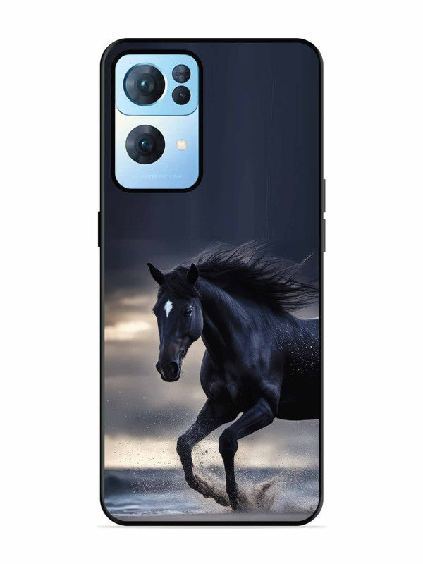 Oppo RENO 7 Pro 5G black-horse-animal