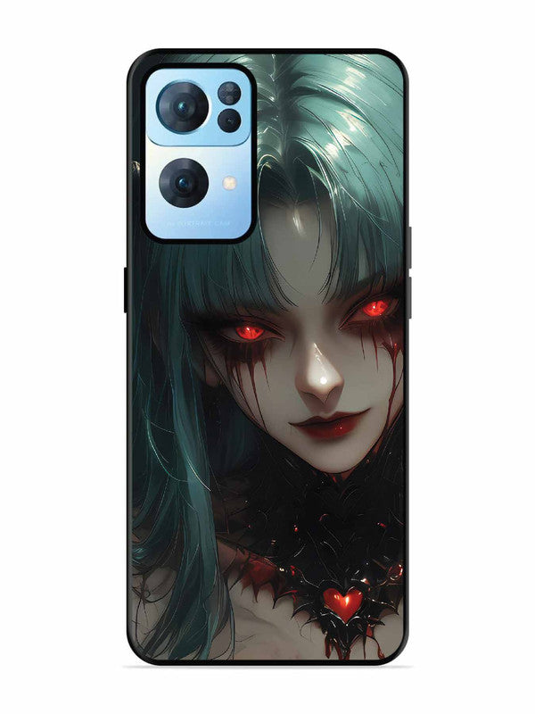 Oppo RENO 7 Pro 5G succubus-demon-anime-girl-red-eyes