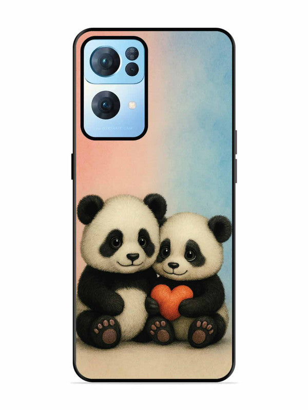 Oppo RENO 7 Pro 5G Cute Baby Pandas