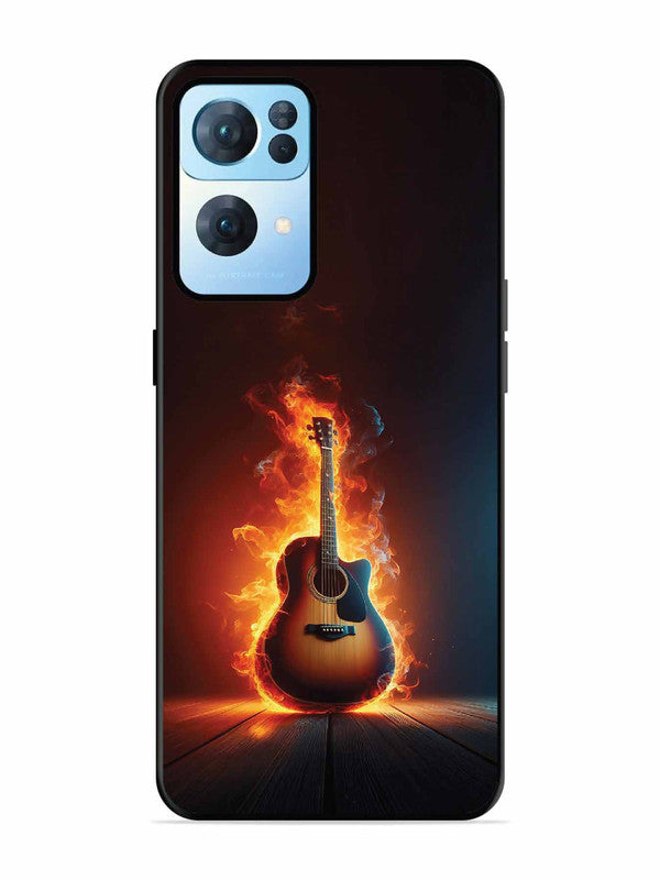 Oppo RENO 7 Pro 5G Fire Acoustic Guitar Stage Passion