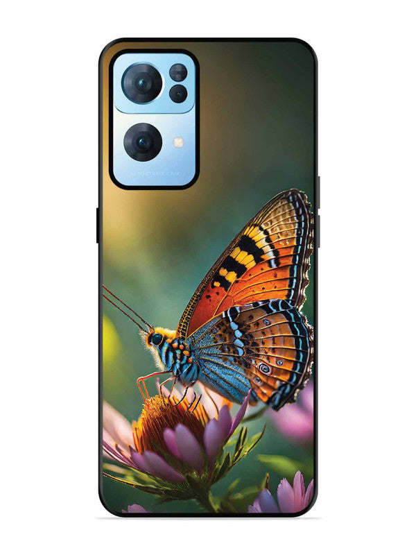 Oppo RENO 7 Pro 5G Golden Hour Monarch Butterfly