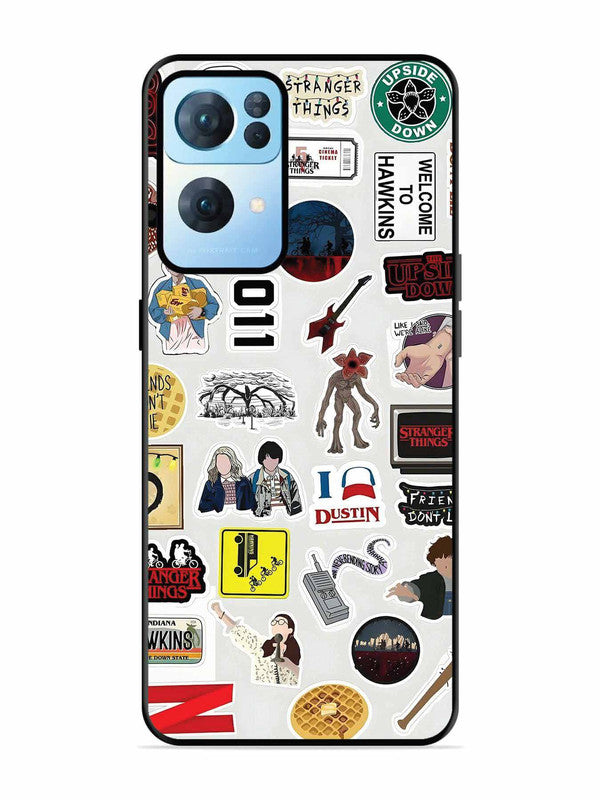 Oppo RENO 7 Pro 5G Stranger Things Sticker 4