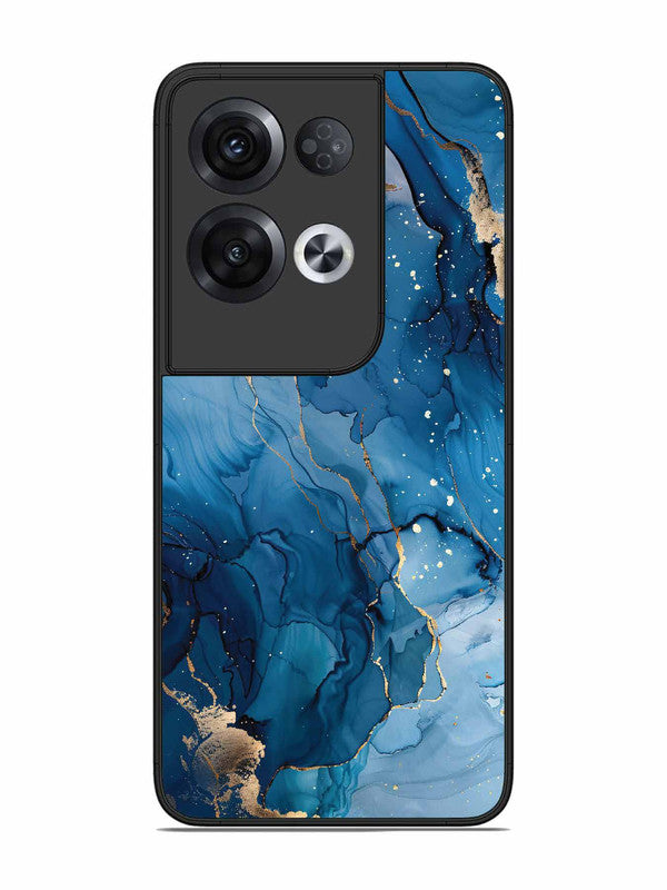 Oppo RENO 8 Pro 5G Oceanic Pattern with Golden Sprinkles
