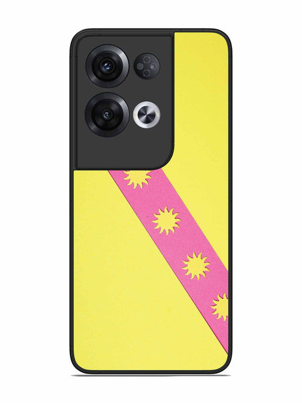 Oppo RENO 8 Pro 5G Pick Strip on Yellow Colour