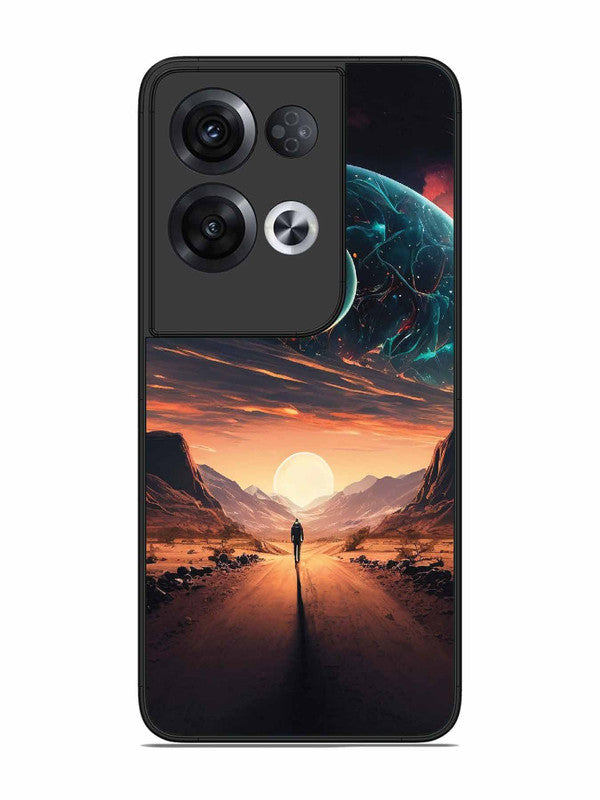 Oppo RENO 8 Pro 5G Sunset with space scene