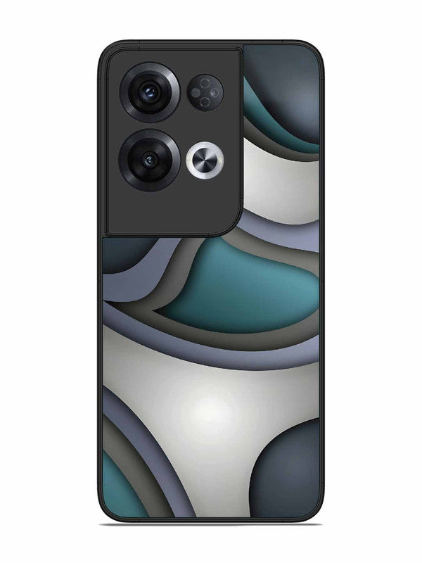 Oppo RENO 8 Pro 5G Slate Blue Gradient Wave