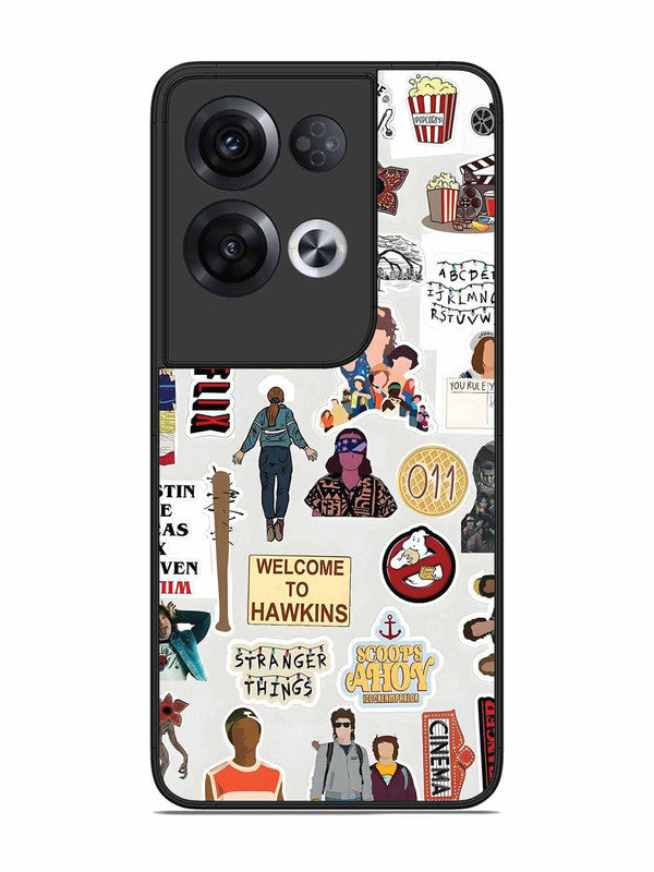 Oppo RENO 8 Pro 5G Stranger Things Sticker 2