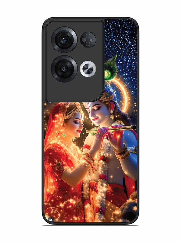 Oppo RENO 8 Pro 5G Radha Krishna posing with flute