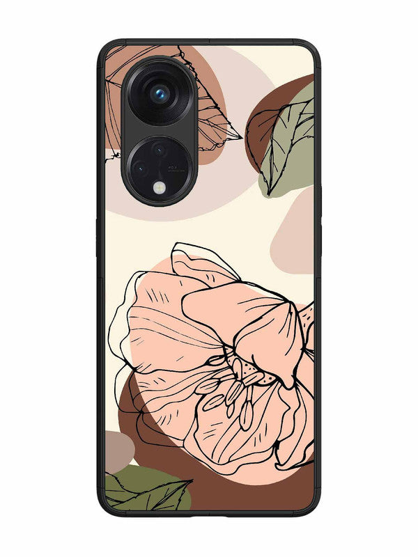 Oppo RENO 8T 5G Floral Elegance, Portrait