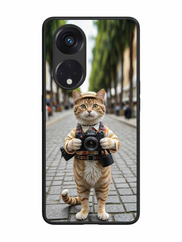 Oppo RENO 8T 5G Cat as Cameraman