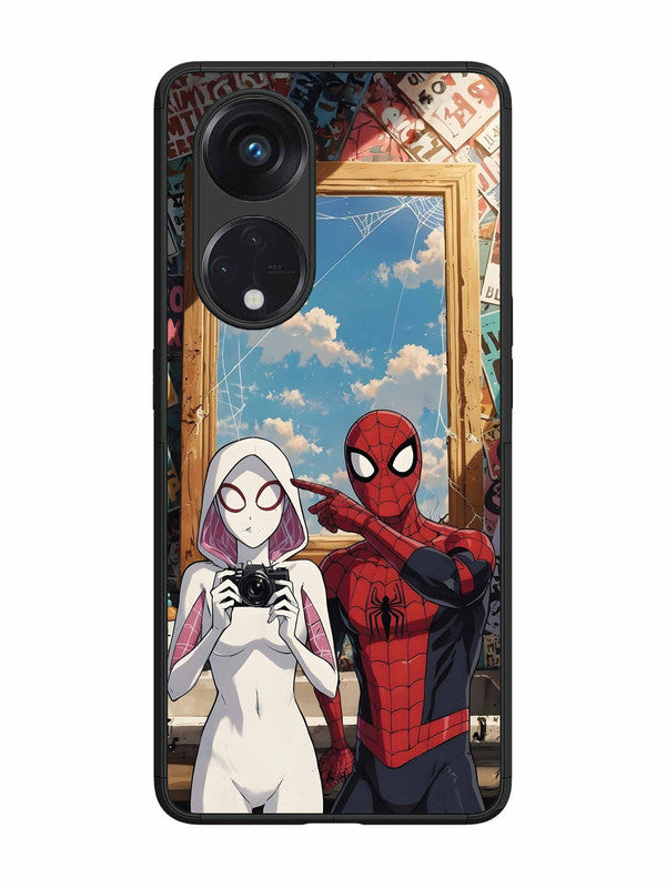 Oppo RENO 8T 5G Spiderman and Spiderwoman