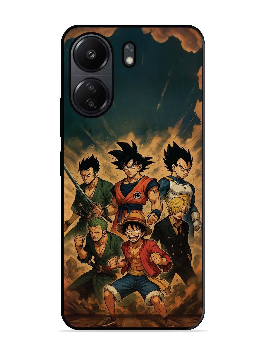 Xiaomi Redmi 13C 4G OnePiece n Dragon Ball Z in one team
