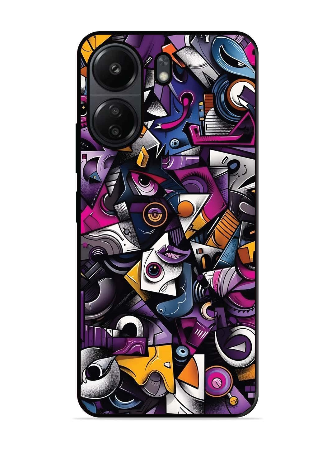 Poco C65 Abstract Geometric Graffiti Chaos