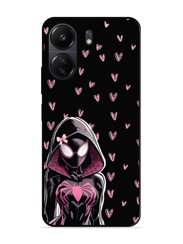 Poco C65 Spidergirl with hearts