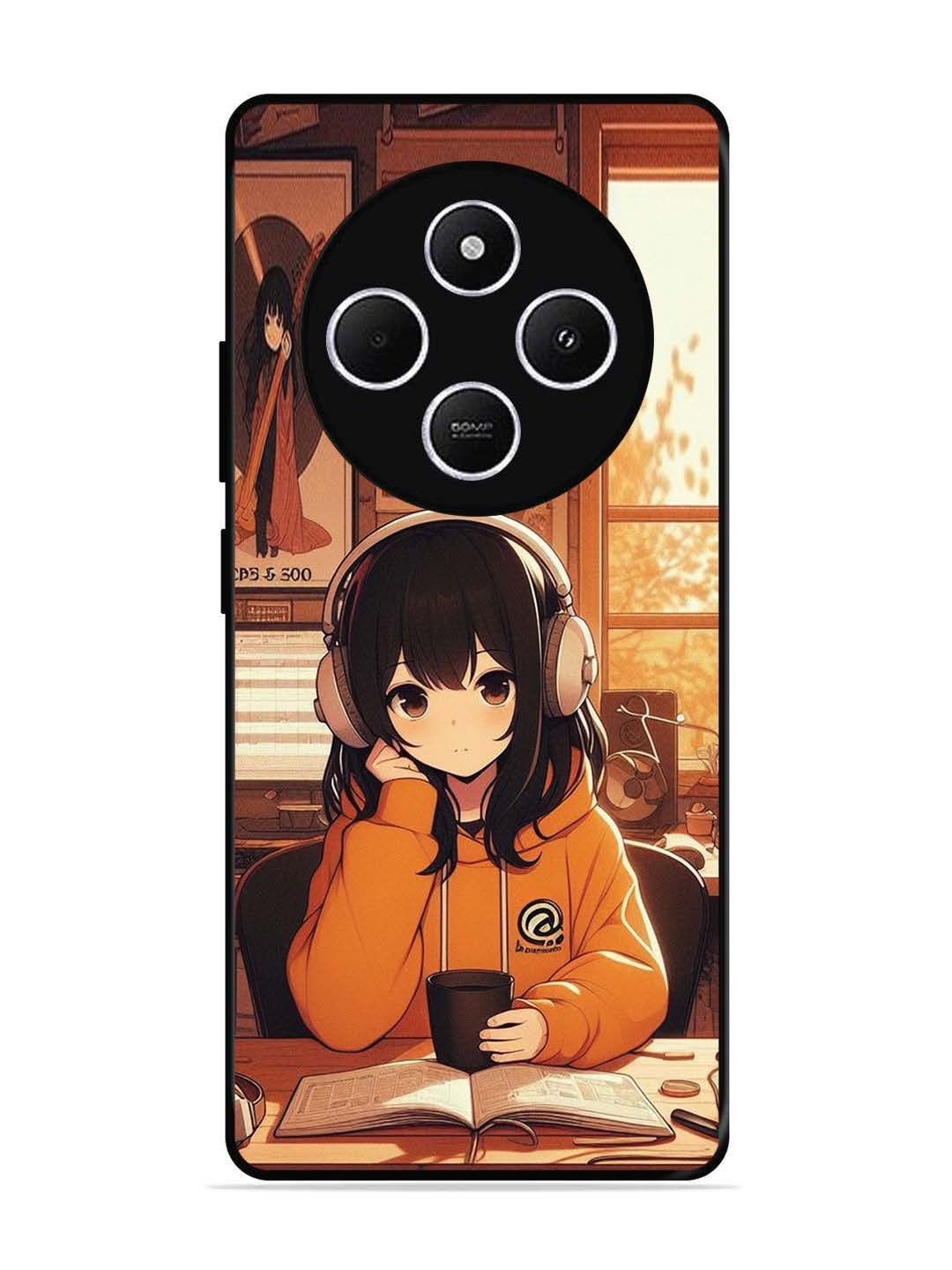 Poco C75 5g Cute Girl listening Music