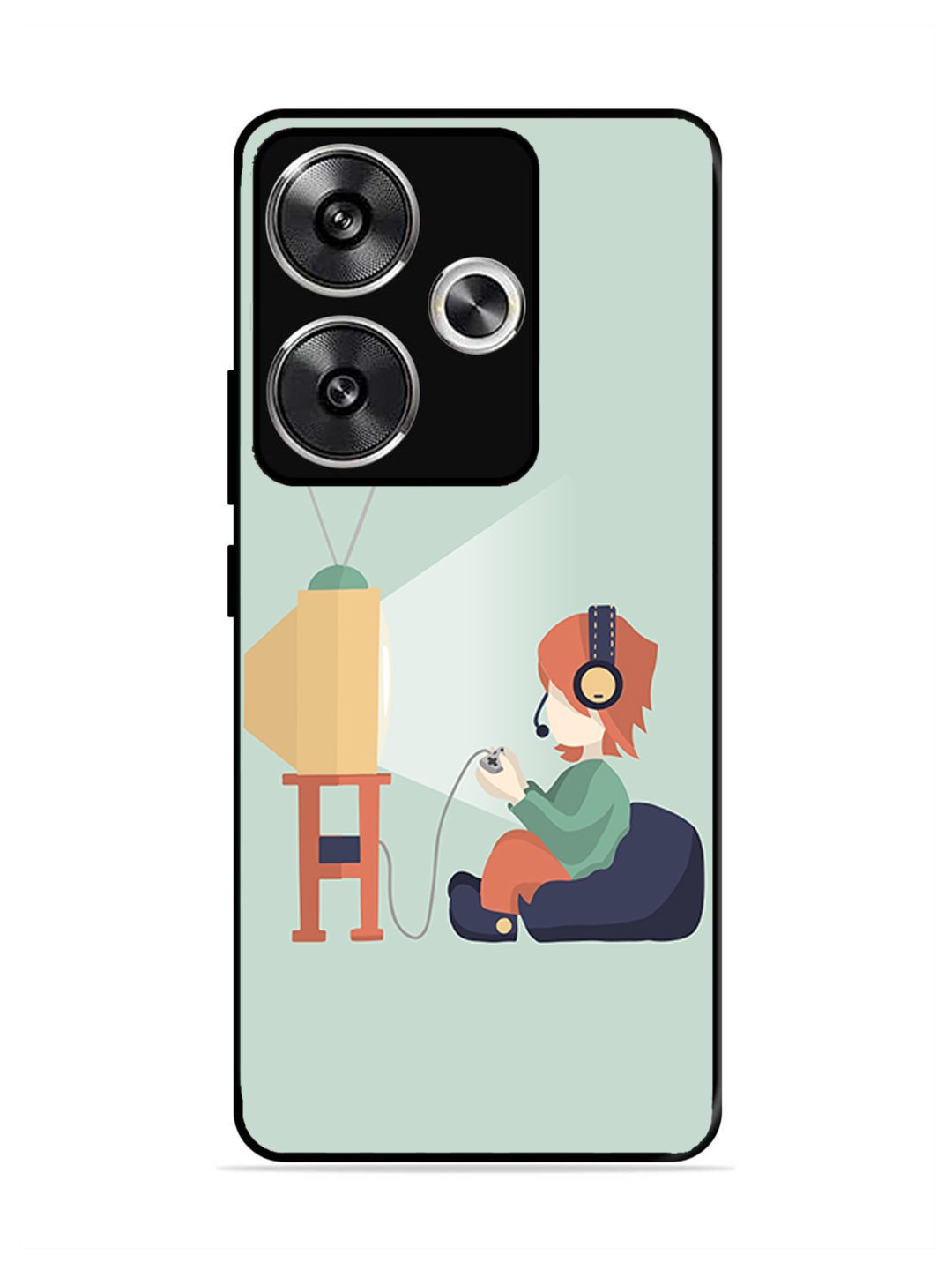 Poco F6 Kid Playing Game