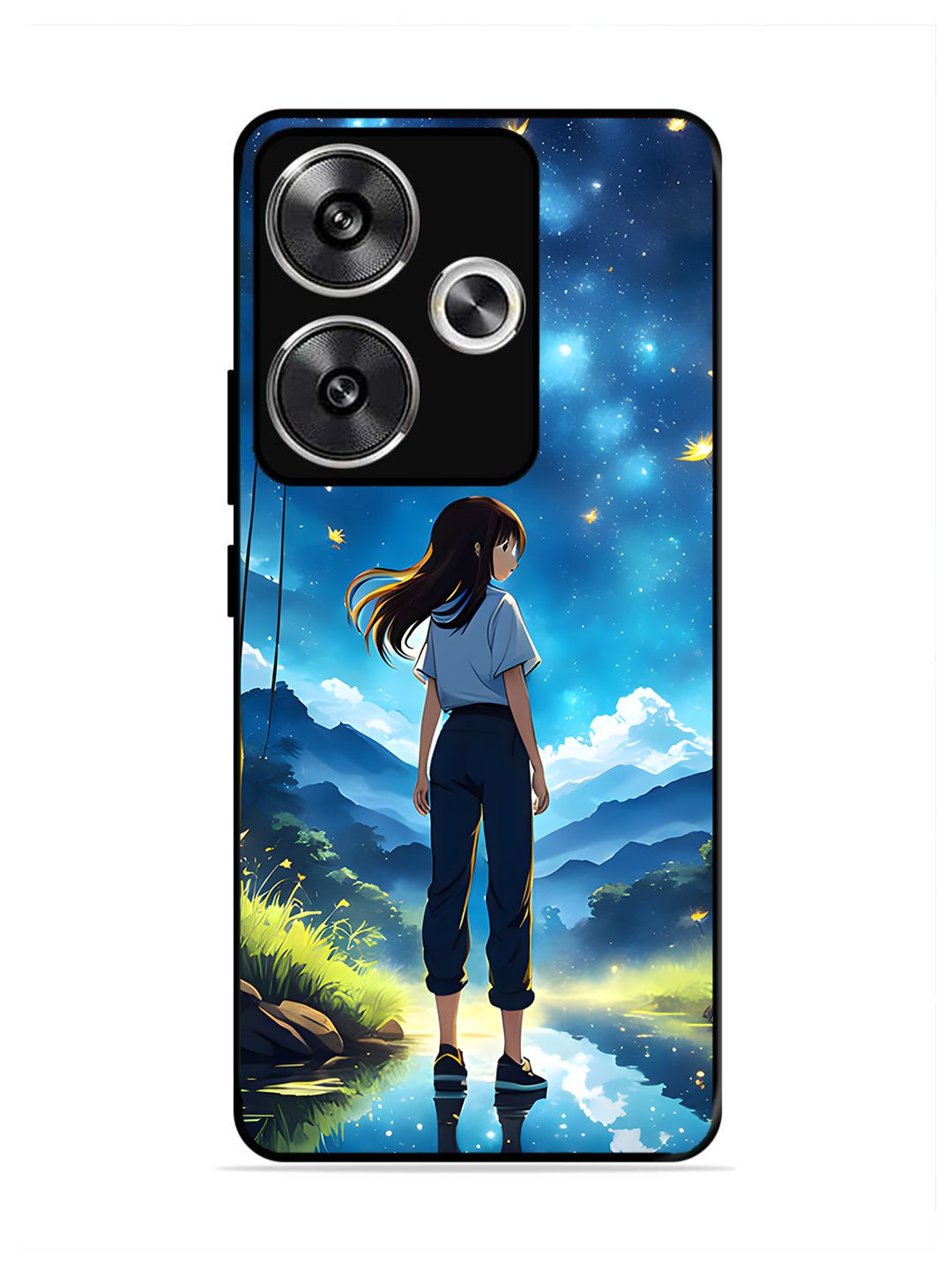 Poco F6 Girl In Beautiful Forest