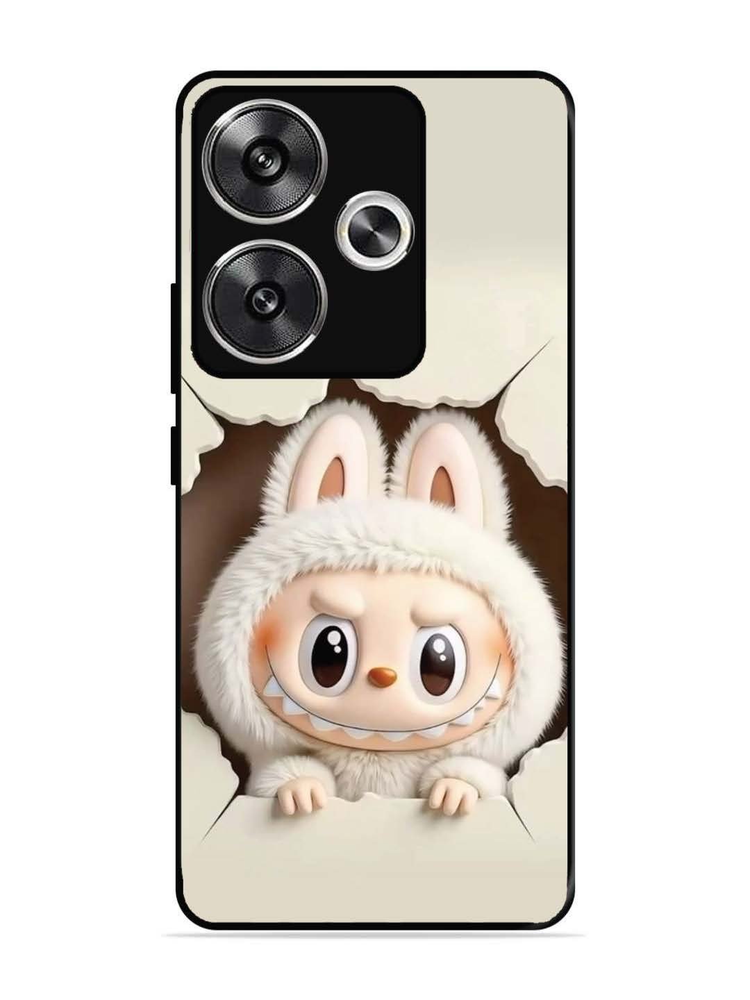 Poco F6 Labubu from Cracked Wall