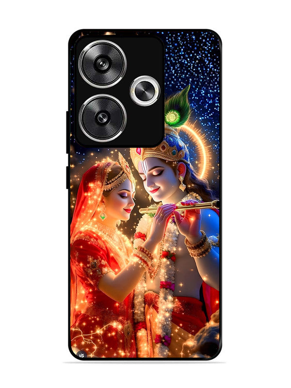 Poco F6 Radha Krishna posing with flute