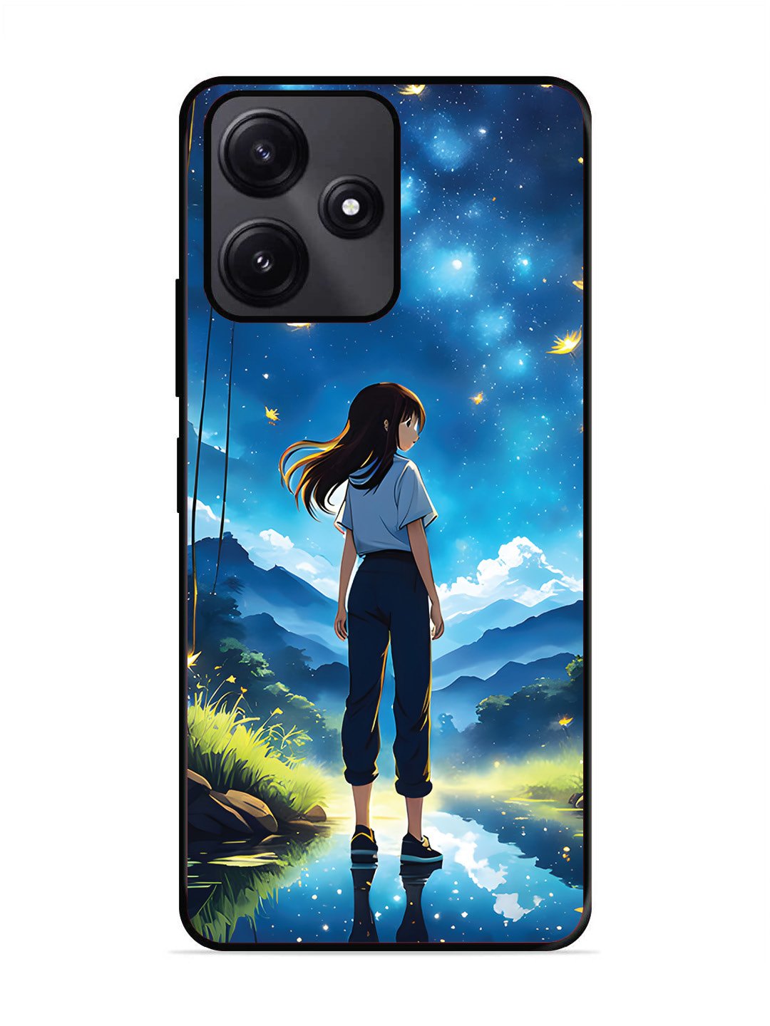 Poco M6 Pro Girl In Beautiful Forest