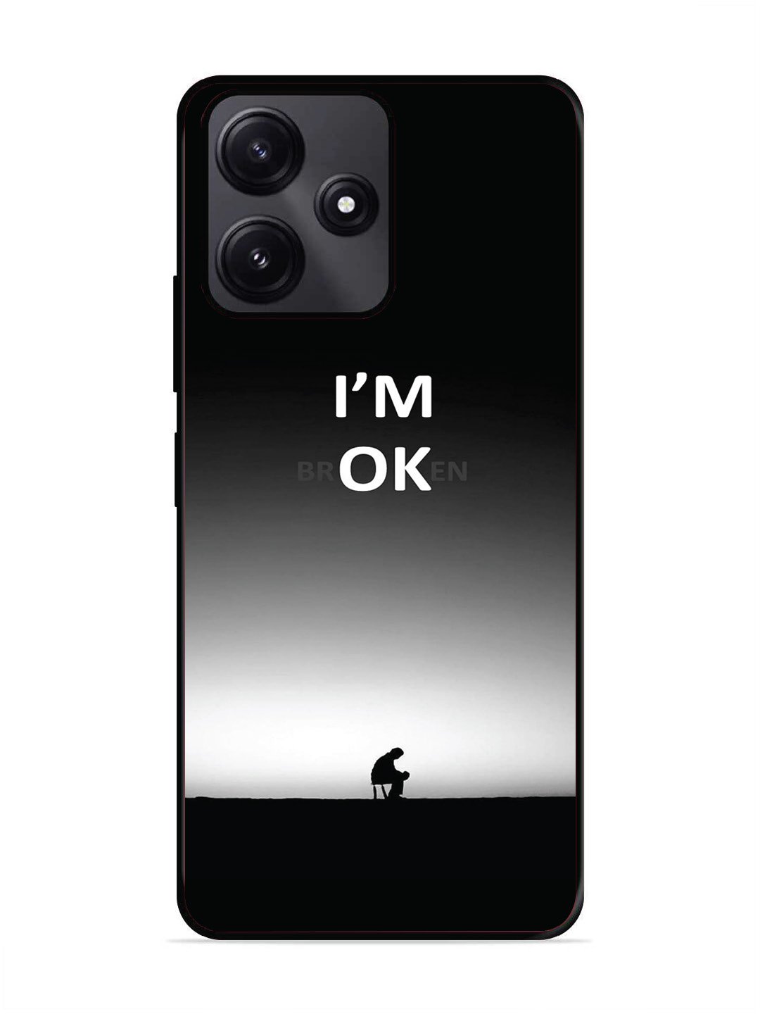 Poco M6 Pro I'm Broken A man on Chair Alone