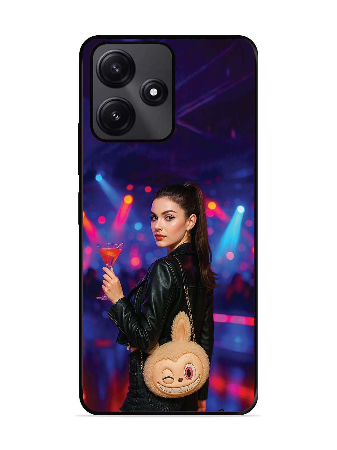 Poco M6 Pro Girl with Labubu Purs