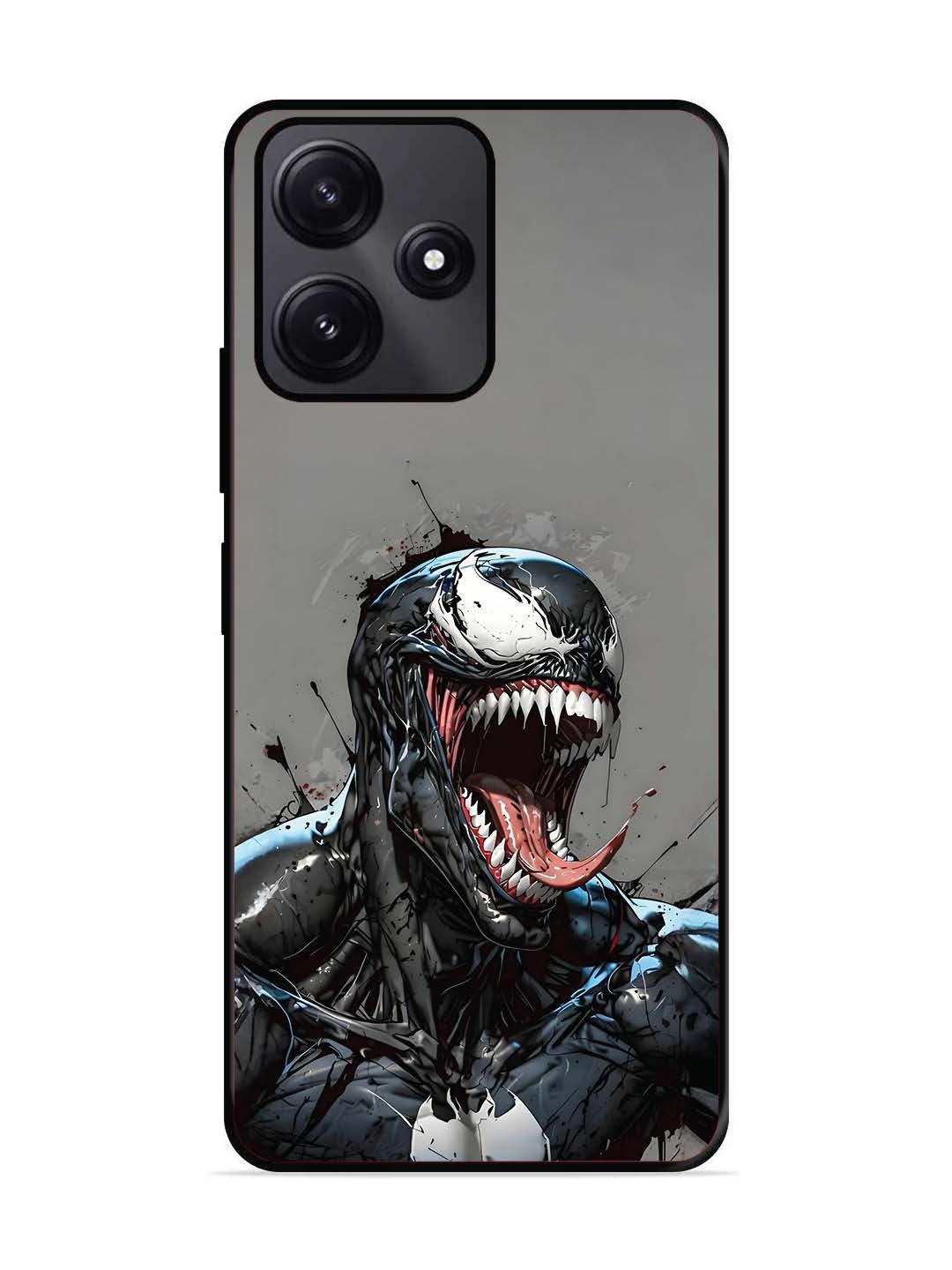 Poco M6 Pro Venom Symbiote Grin Art