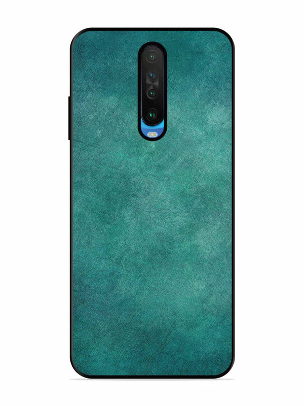 Poco X2 Jungle green with Scratches Marble