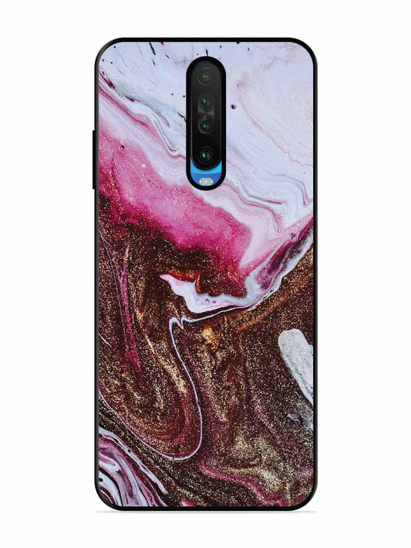 Poco X2 Elegant Rose & Gold Marble