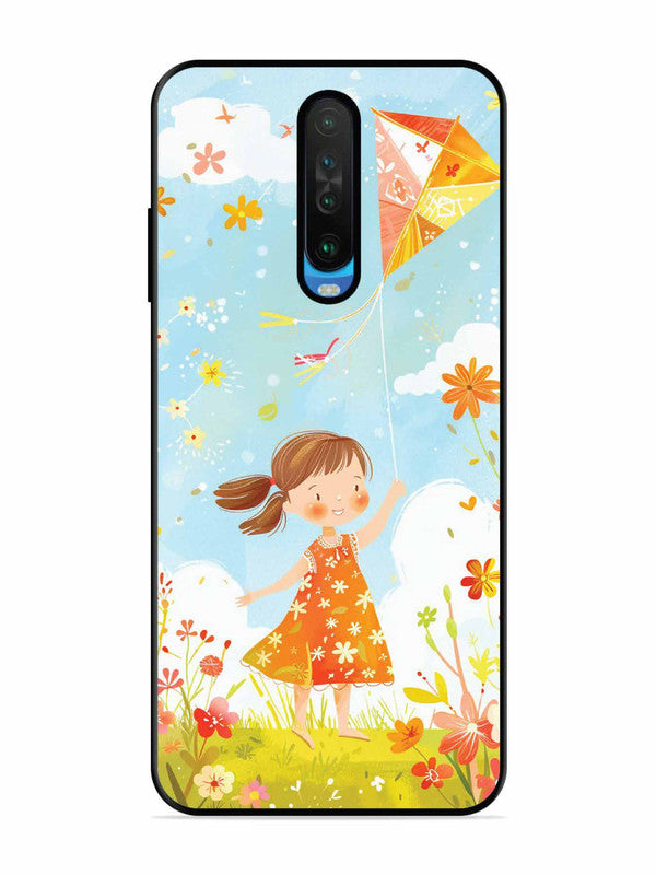 Poco X2 Little Girl Kite Flying