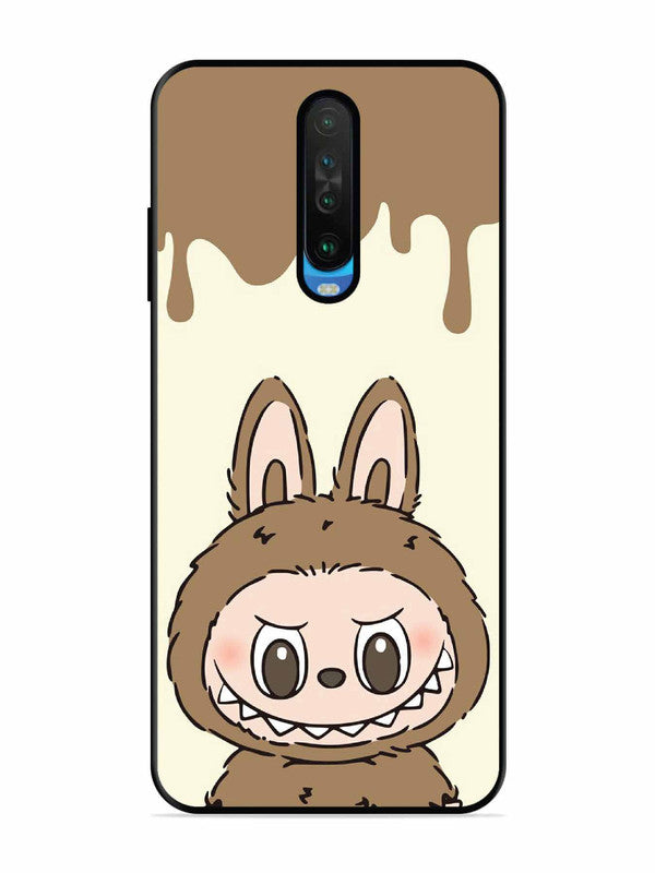 Poco X2 Labubu Closeup Chocolate