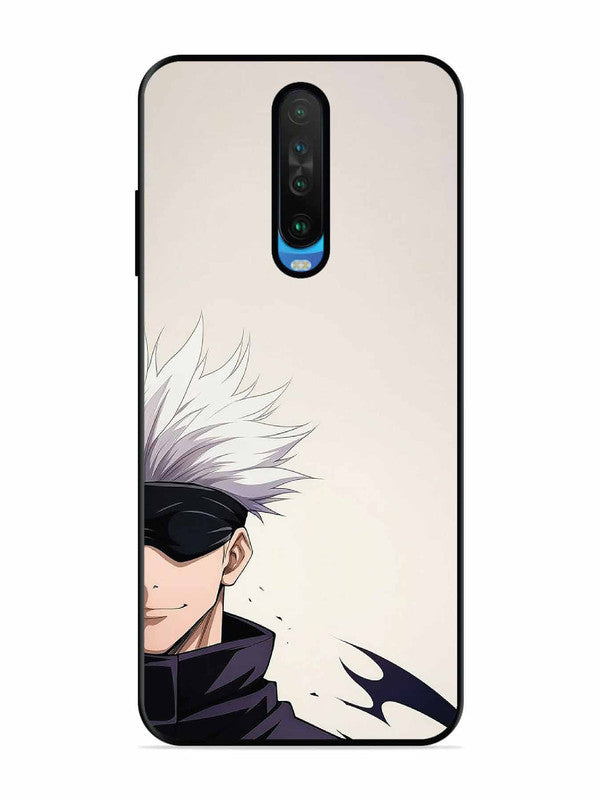 Poco X2 White Hair Sorcerer Satoru Gojo