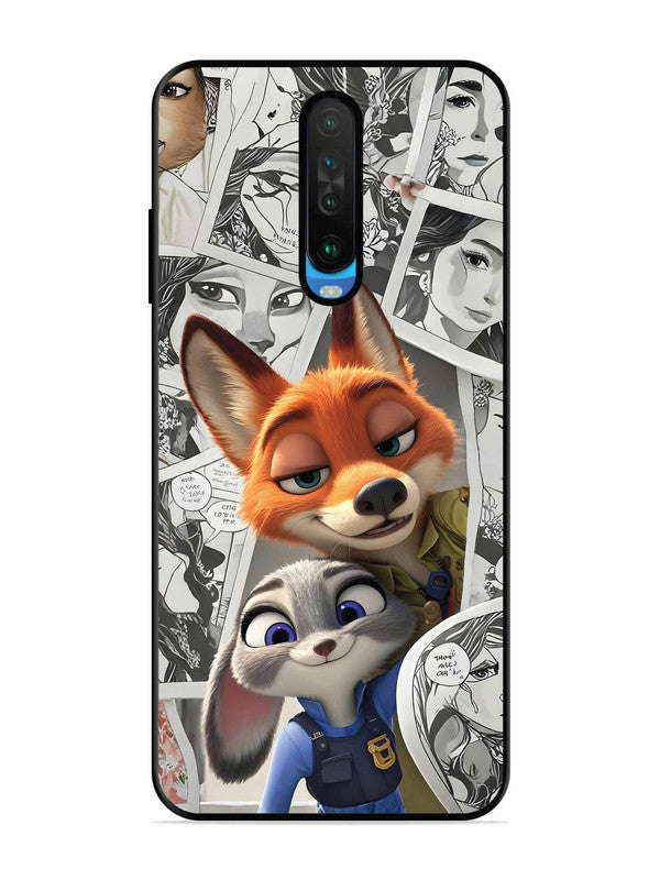 Poco X2 Cute Nick wilde and judy hopps