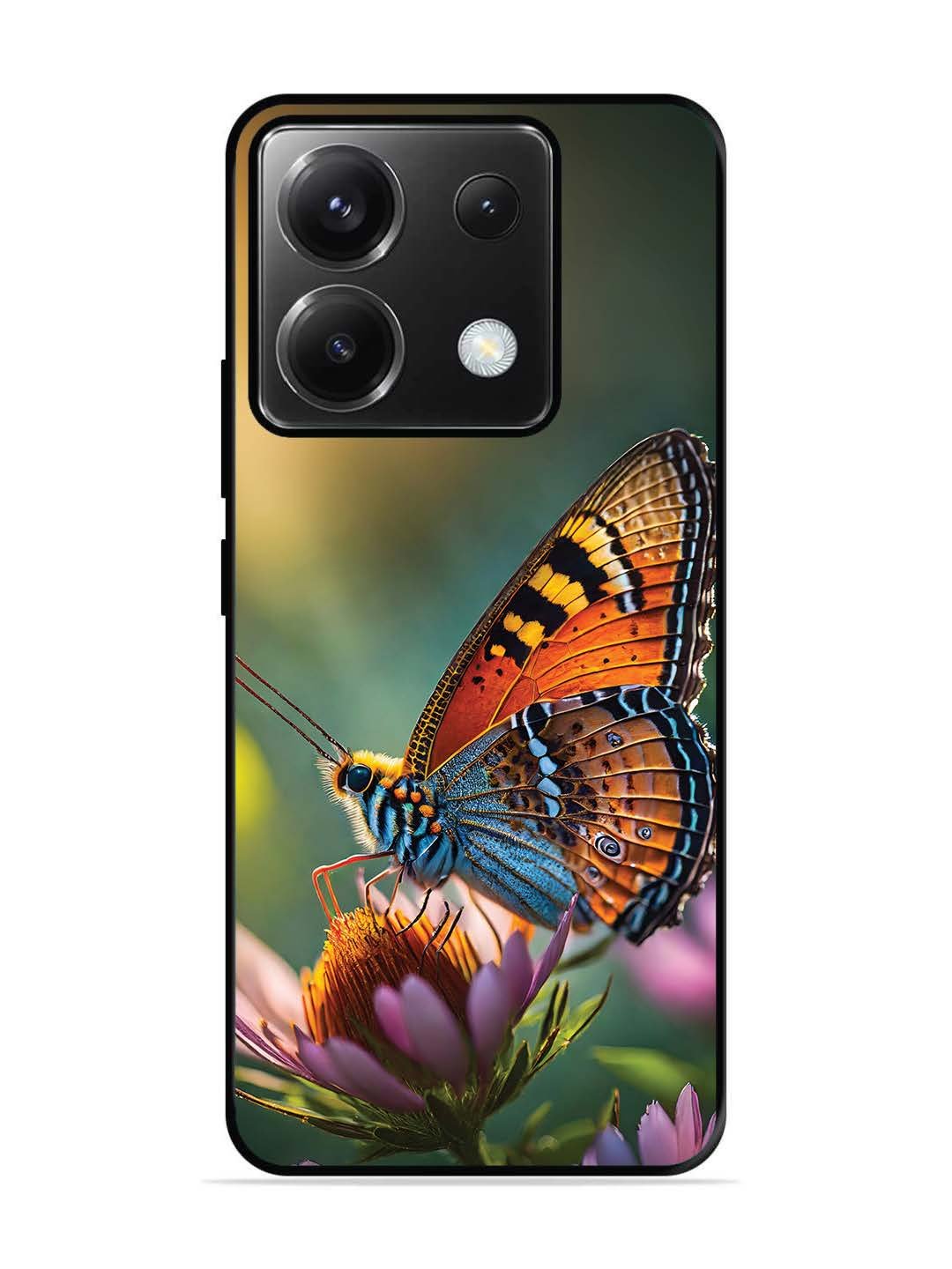 Poco X6 Golden Hour Monarch Butterfly