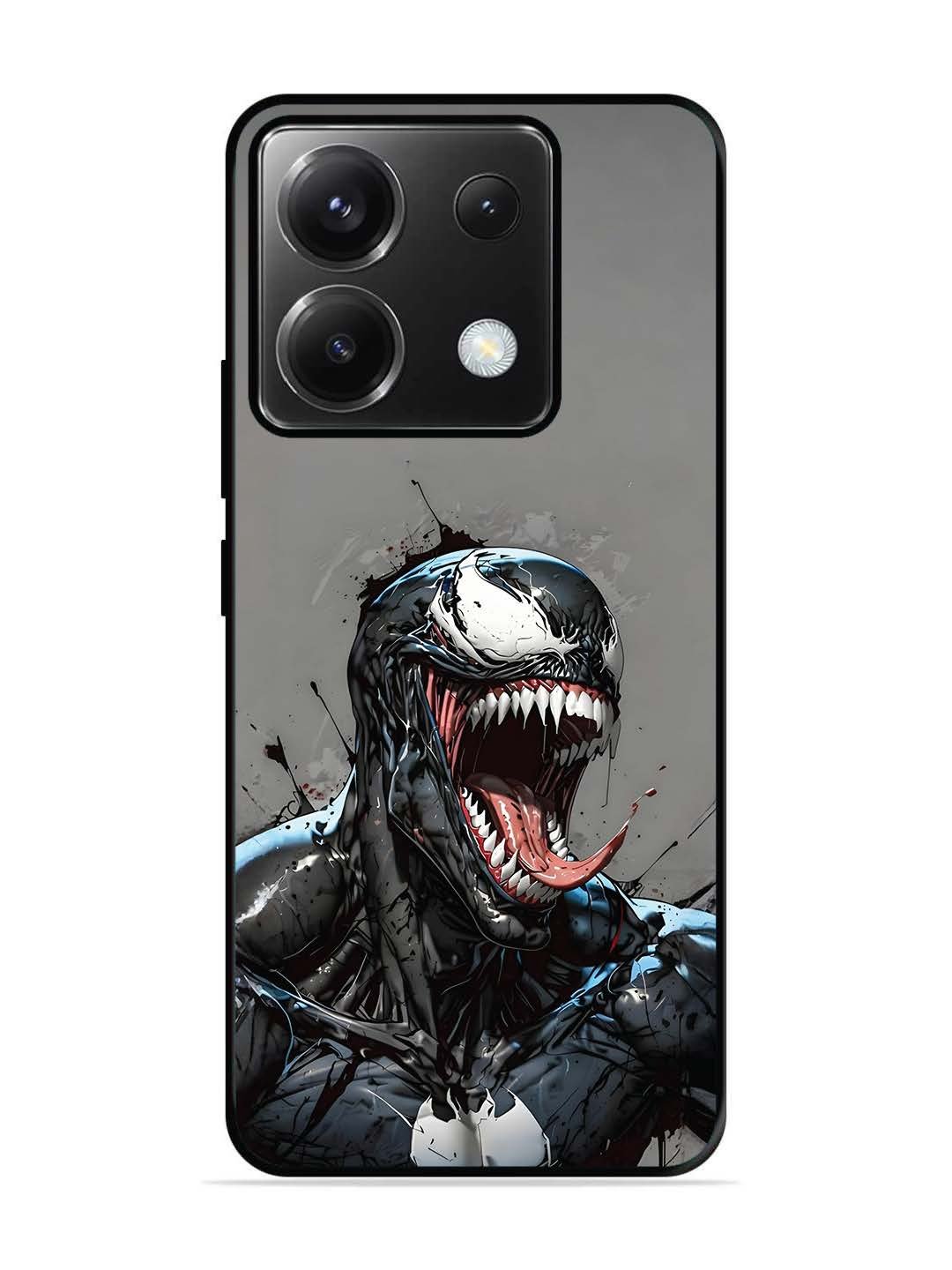 Poco X6 Venom Symbiote Grin Art