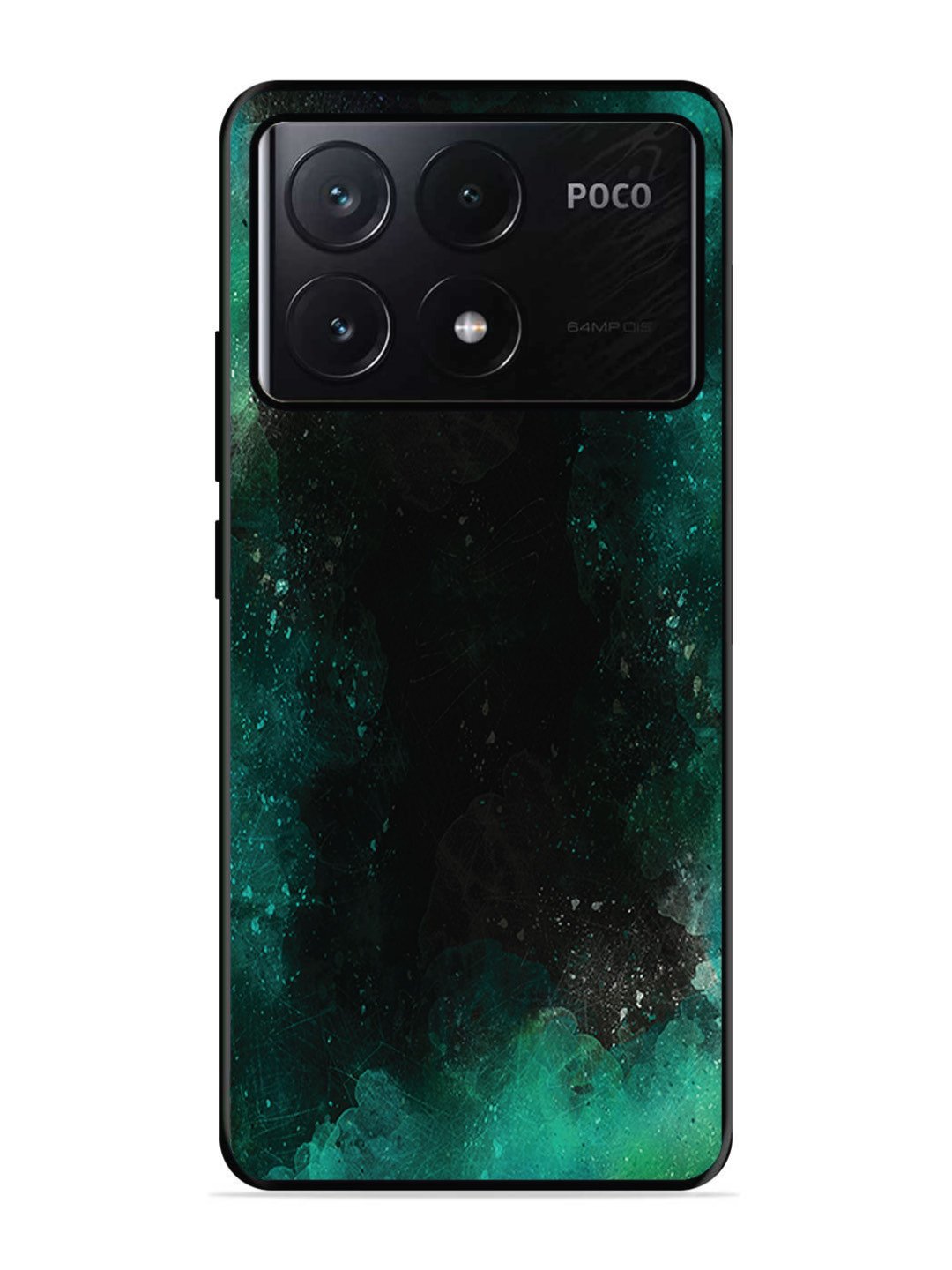 Poco X6 Pro Dark Black And Green Forest
