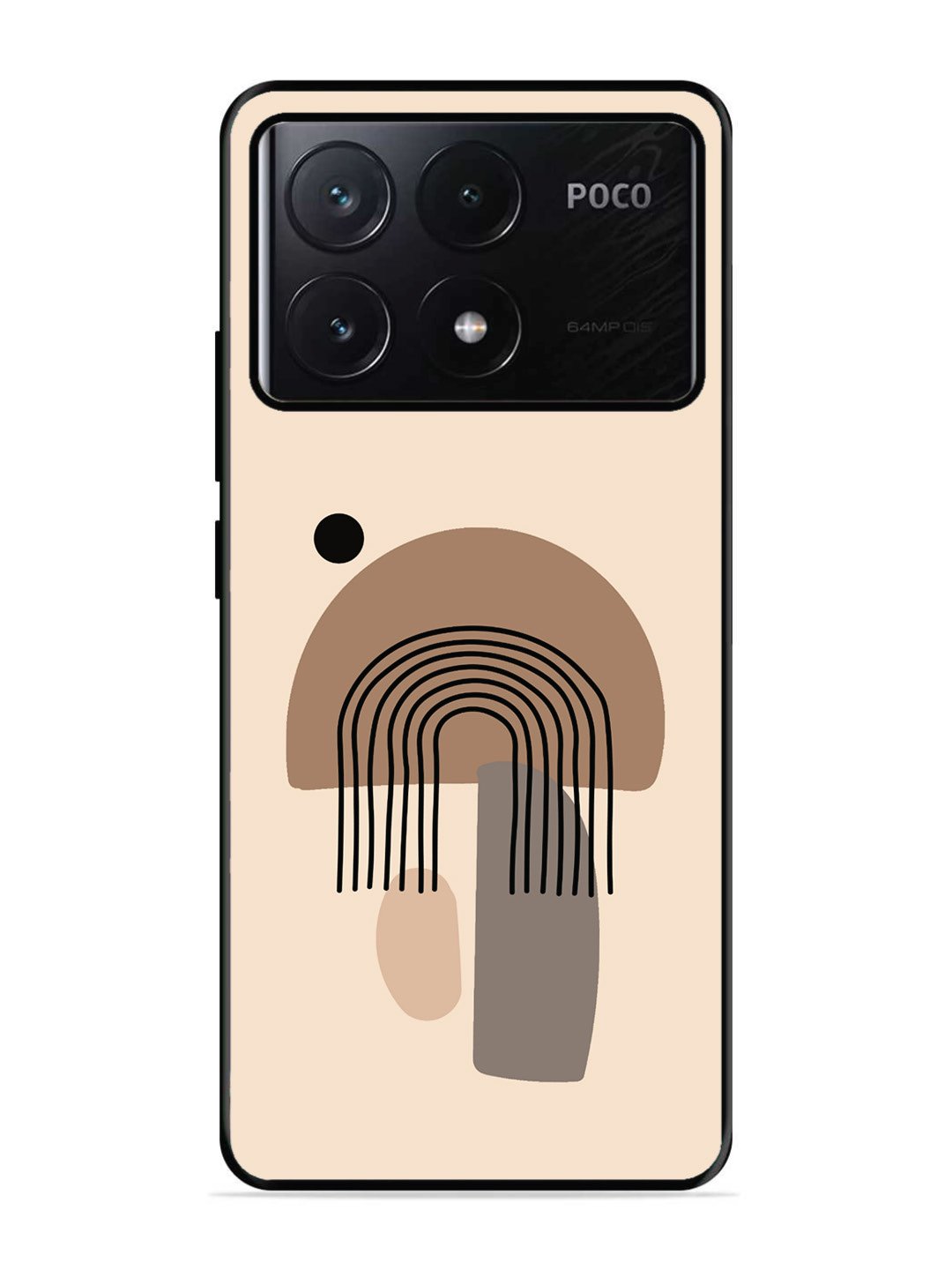 Poco X6 Pro Mushroom Illustration