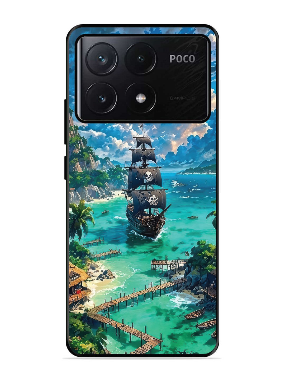 Poco X6 Pro Pirate Ship Island