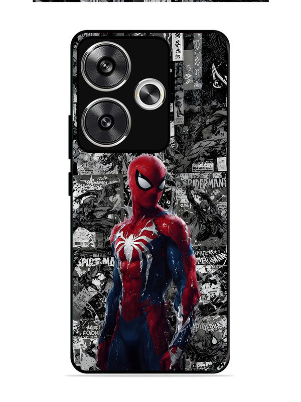 Poco F6 Spiderman Highlighted on News Paper