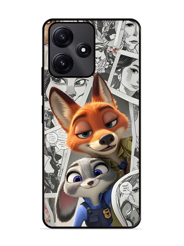 Poco M6 Pro Cute Nick wilde and judy hopps