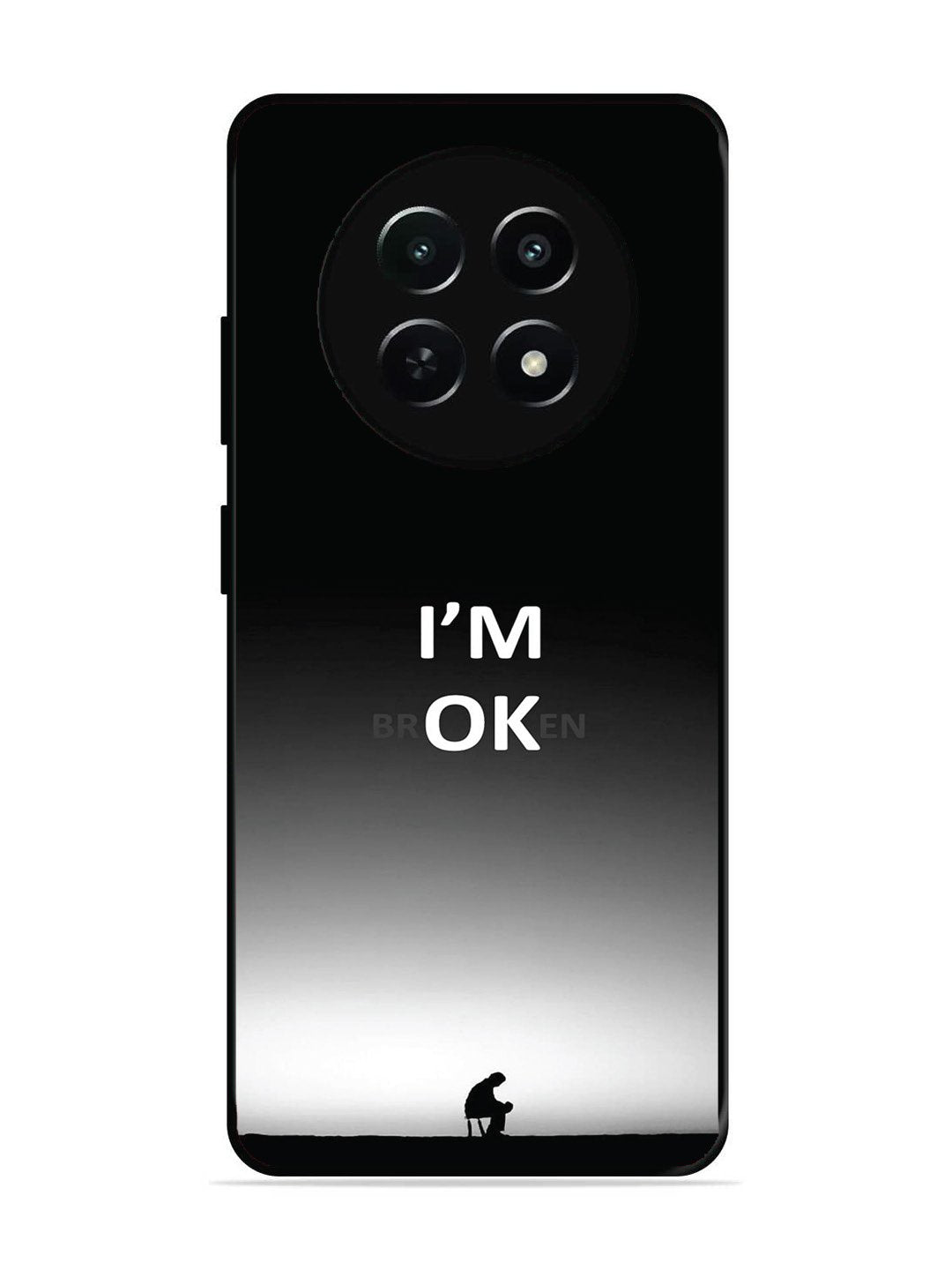 Realme C65 5G I'm Broken A man on Chair Alone