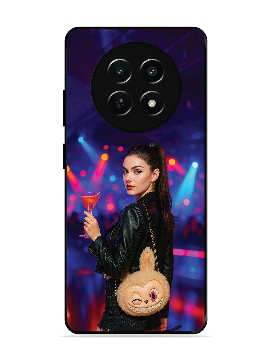 Realme C65 5G Girl with Labubu Purs