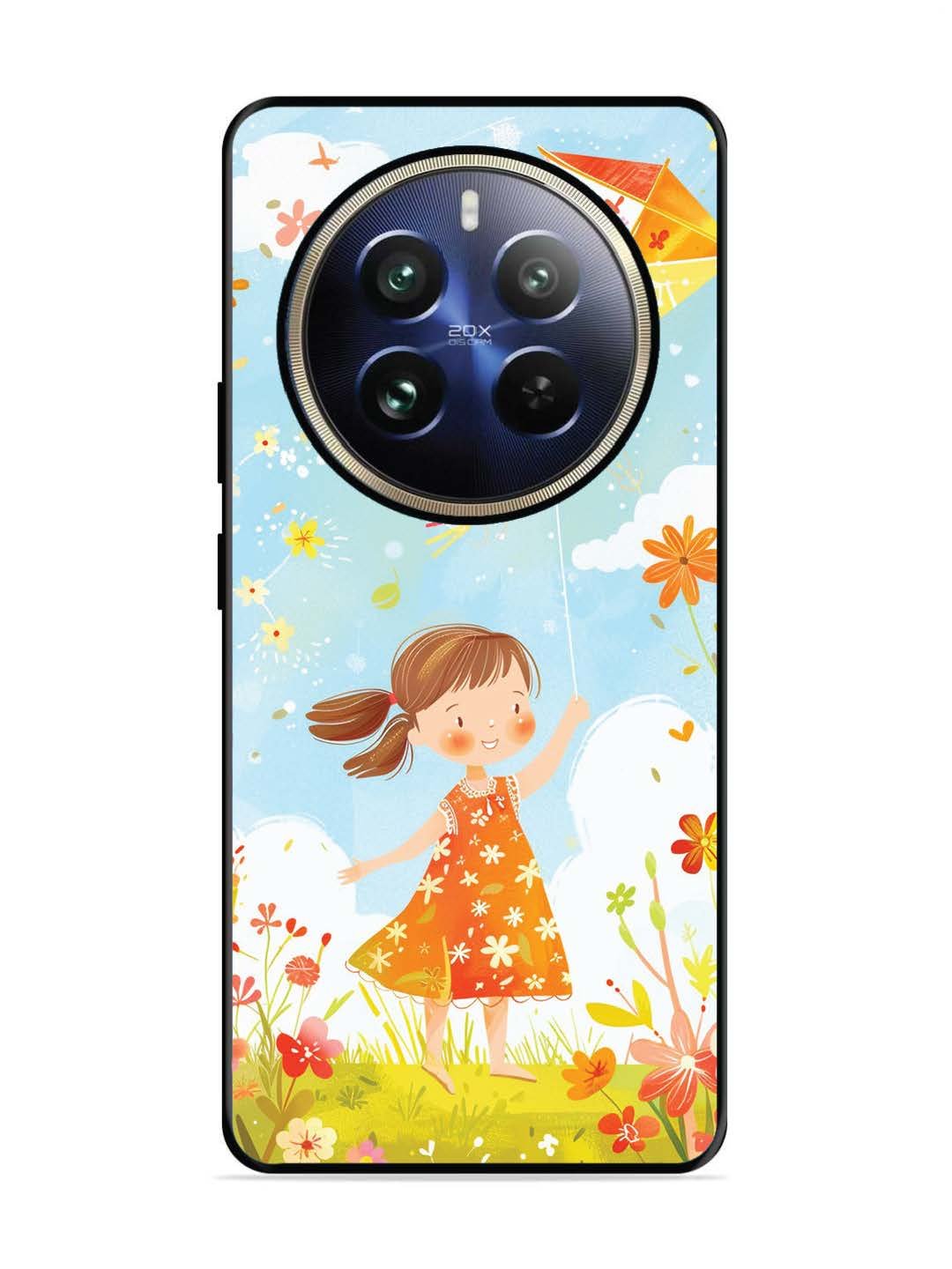 Realme 12 Pro Plus Little Girl Kite Flying