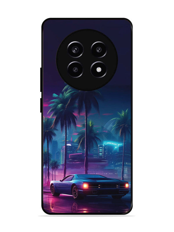 realme 13 Pro sunset-sports-car-city-palm-trees