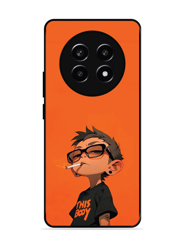 realme 13 Pro Vibrant Orange Attitude Cartoon