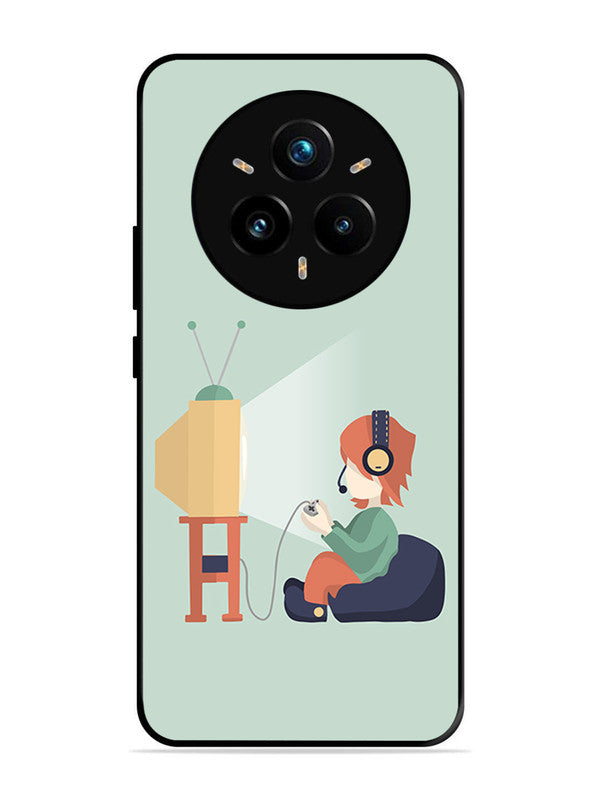 realme 14 pro plus 5g Kid Playing Game