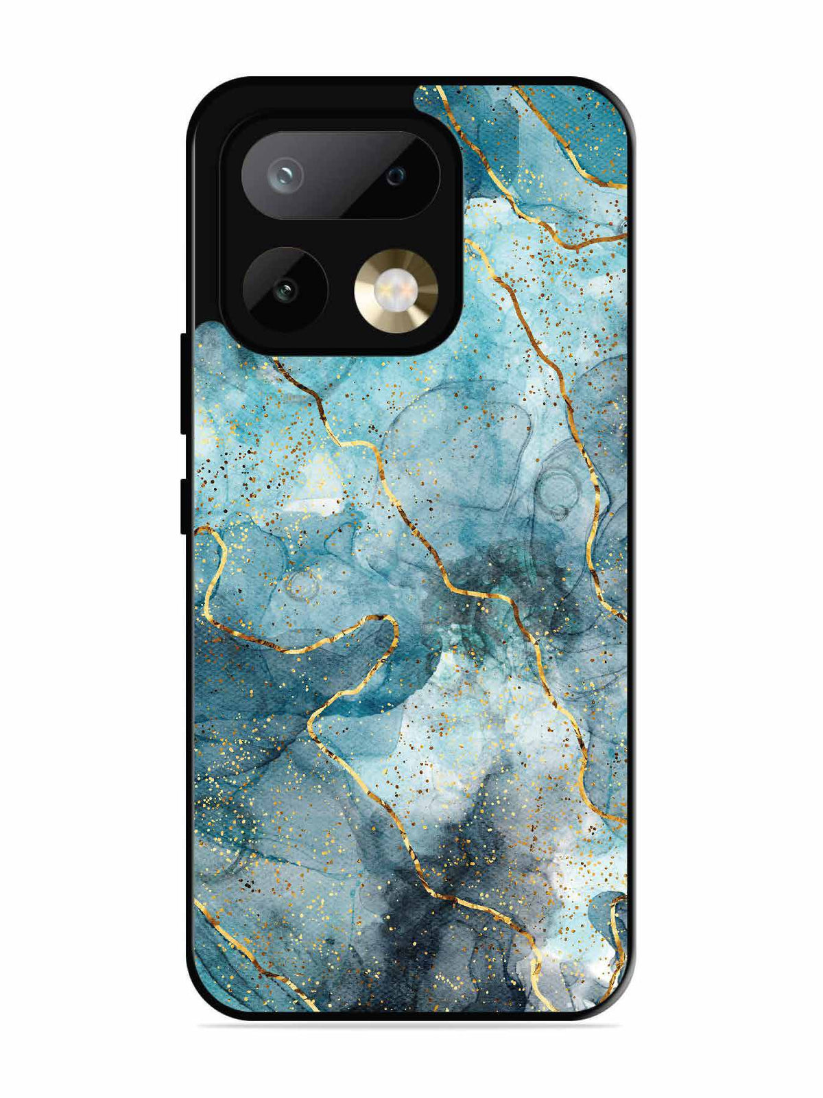 realme 16 Pro Oceanic Golden Strip Marble