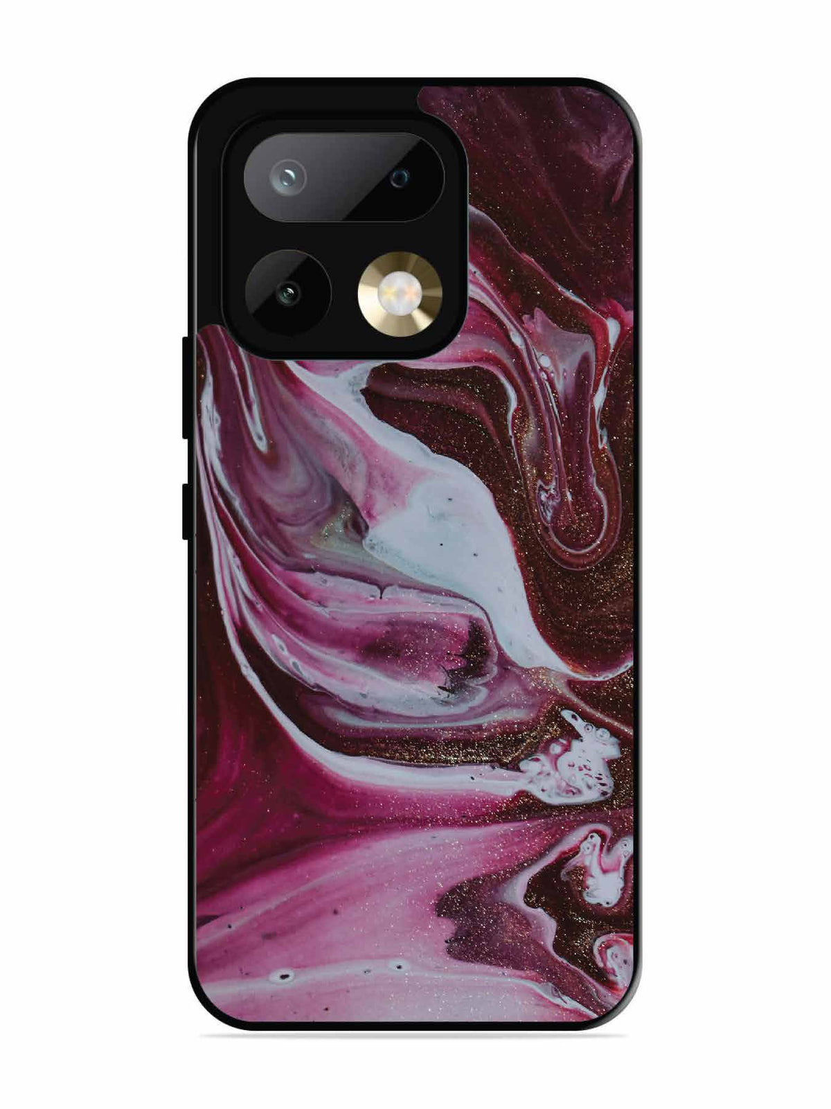 realme 16 Pro Pink And Golden Marble